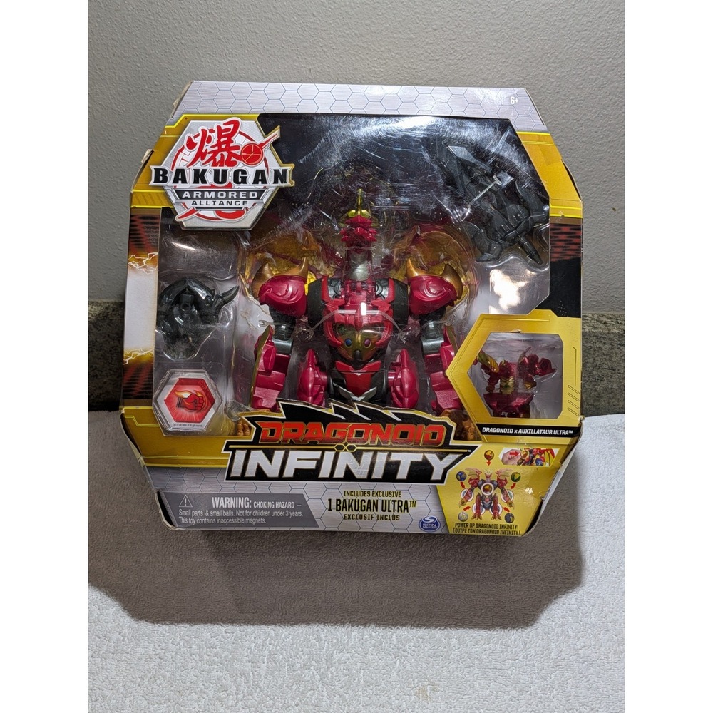 Bakugan Armored Alliance Action Figure Dragonoid Infinity Ultra Series DAMAGE